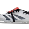 Botas de Fútbol Adidas Predator Accuracy+ FG Blanco Plata Negro