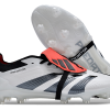 Botas de Fútbol Adidas Predator Accuracy+ FG Blanco Plata Negro