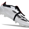 Botas de Fútbol Adidas Predator Accuracy+ FG Blanco Plata Negro