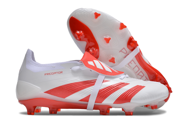 Botas de Fútbol Adidas Predator Accuracy+ FG Blanco Rojo