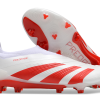 Botas de Fútbol Adidas Predator Accuracy+ FG Blanco Rojo