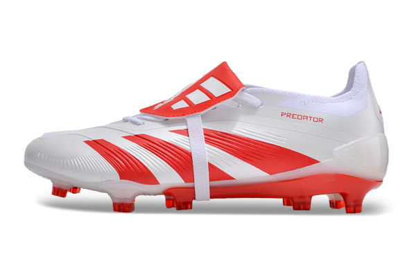 Botas de Fútbol Adidas Predator Accuracy+ FG Blanco Rojo