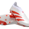 Botas de Fútbol Adidas Predator Accuracy+ FG Blanco Rojo