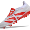 Botas de Fútbol Adidas Predator Accuracy+ FG Blanco Rojo