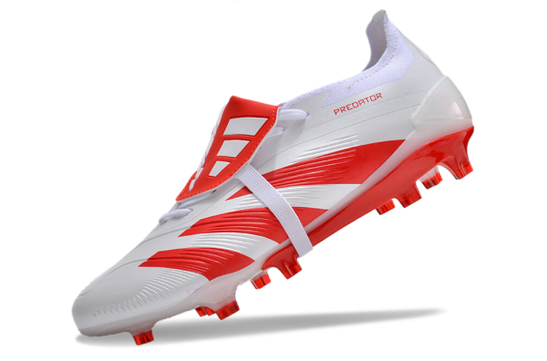 Botas de Fútbol Adidas Predator Accuracy+ FG Blanco Rojo