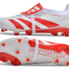 Botas de Fútbol Adidas Predator Accuracy+ FG Blanco Rojo