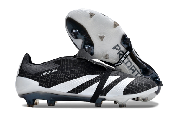 Botas de Fútbol Adidas Predator Accuracy+ FG Negro Blanco