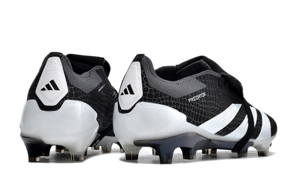 Botas de Fútbol Adidas Predator Accuracy+ FG Negro Blanco