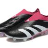 Botas de Fútbol Adidas Predator Accuracy+ FG Negro Blanco Rosa