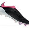 Botas de Fútbol Adidas Predator Accuracy+ FG Negro Blanco Rosa