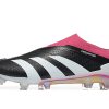 Botas de Fútbol Adidas Predator Accuracy+ FG Negro Blanco Rosa