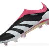 Botas de Fútbol Adidas Predator Accuracy+ FG Negro Blanco Rosa