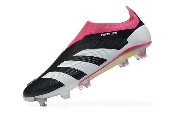 Botas de Fútbol Adidas Predator Accuracy+ FG Negro Blanco Rosa