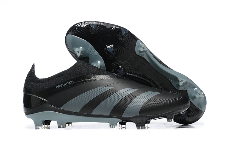 Botas de Fútbol Adidas Predator Accuracy+ FG Negro Gris