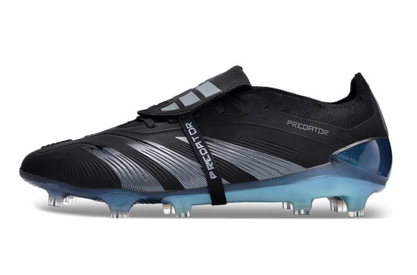 Botas de Fútbol Adidas Predator Accuracy+ FG Negro Plata Azul