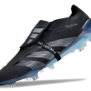 Botas de Fútbol Adidas Predator Accuracy+ FG Negro Plata Azul