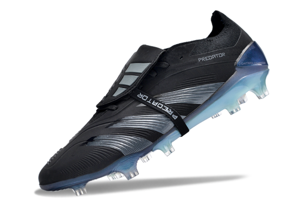 Botas de Fútbol Adidas Predator Accuracy+ FG Negro Plata Azul