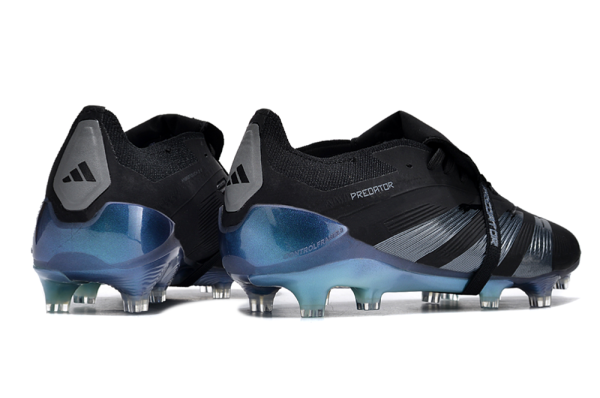 Botas de Fútbol Adidas Predator Accuracy+ FG Negro Plata Azul