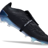 Botas de Fútbol Adidas Predator Accuracy+ FG Negro Plata Azul