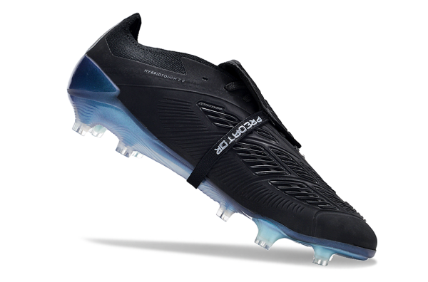 Botas de Fútbol Adidas Predator Accuracy+ FG Negro Plata Azul