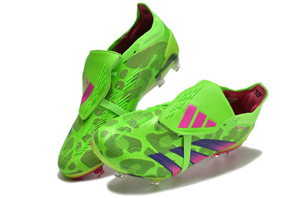 Botas de Fútbol Adidas Predator Accuracy+ FG Verde Púrpura