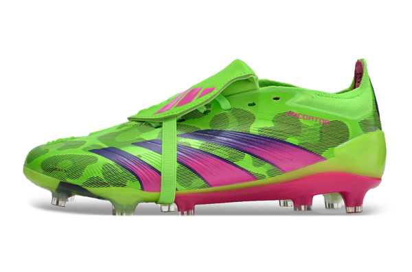 Botas de Fútbol Adidas Predator Accuracy+ FG Verde Púrpura