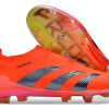 Botas de Fútbol Adidas Predator Elite Laceless FG Naranja Plata