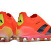 Botas de Fútbol Adidas Predator Elite Laceless FG Naranja Plata