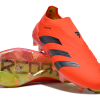 Botas de Fútbol Adidas Predator Elite Laceless FG Naranja Plata