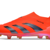 Botas de Fútbol Adidas Predator Elite Laceless FG Naranja Plata