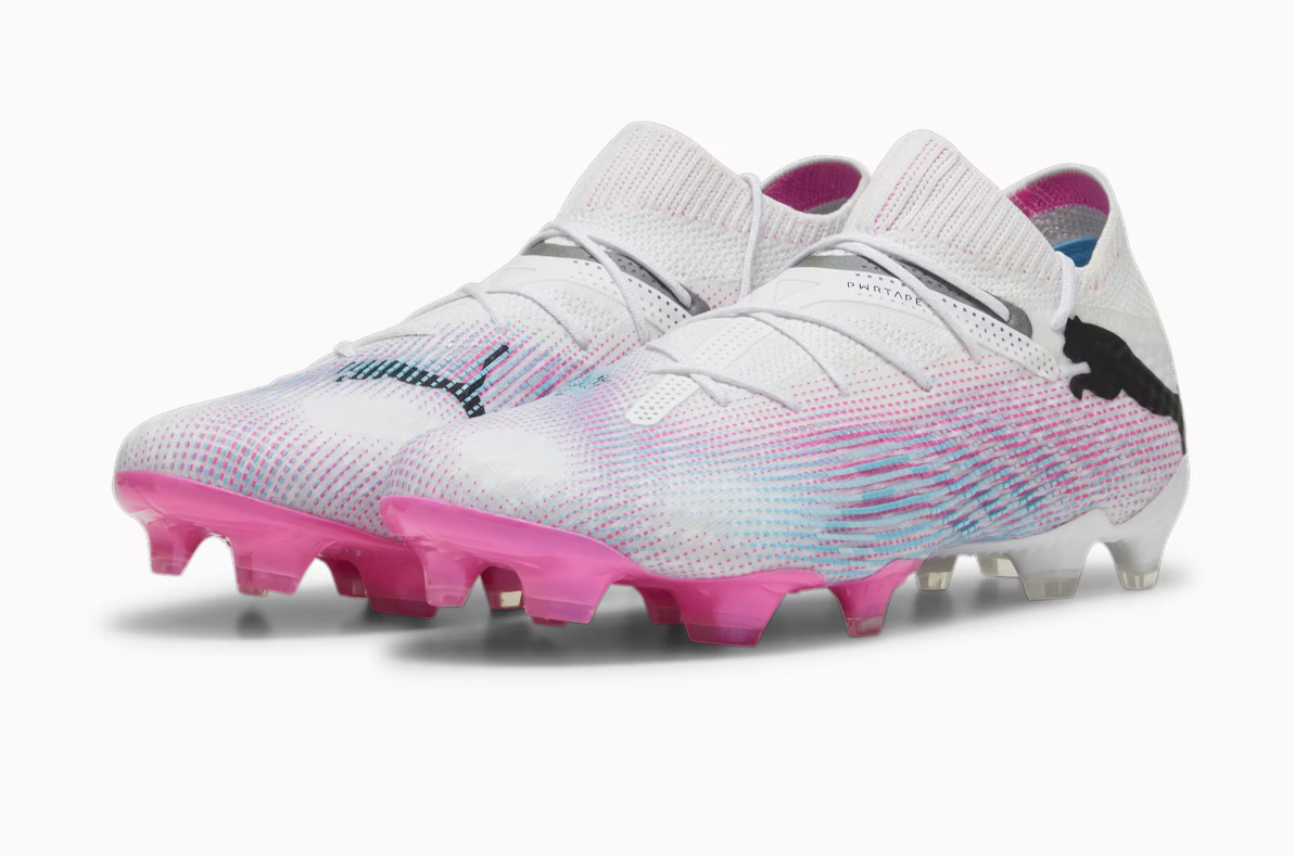 Botas de Fútbol Neymar Puma Ultra Ultimate FG/AG -Blanco Rosa