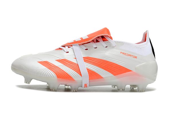 Botas de Fútbol Adidas Predator Accuracy+ FG Naranja Blanco