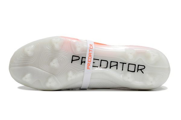 Botas de Fútbol Adidas Predator Accuracy+ FG Naranja Blanco