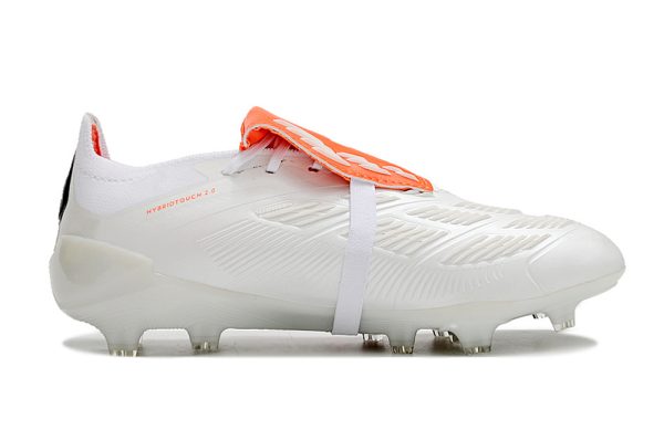 Botas de Fútbol Adidas Predator Accuracy+ FG Naranja Blanco