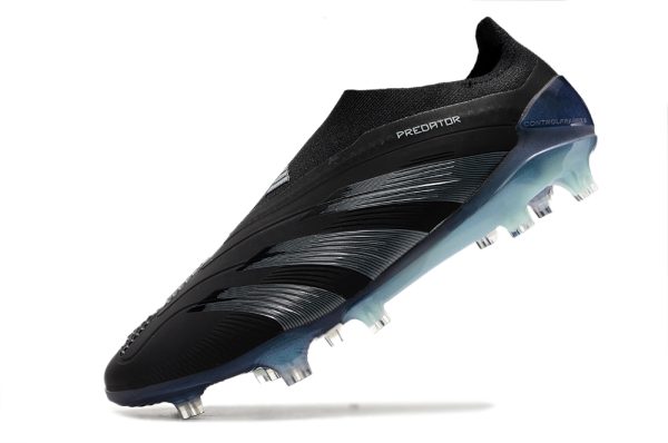 Botas de Fútbol Adidas Predator Accuracy+ FG Negro Plata