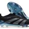 Botas de Fútbol Adidas Predator Accuracy+ FG Negro Plata