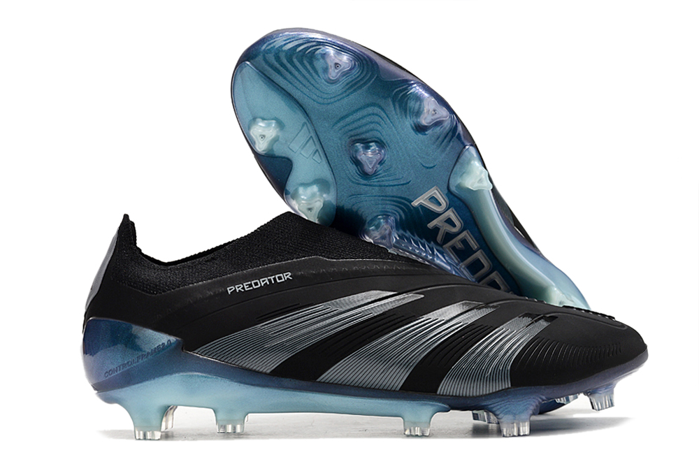 Botas de Fútbol Adidas Predator Accuracy+ FG Negro Plata