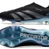 Botas de Fútbol Adidas Predator Accuracy+ FG Negro Plata