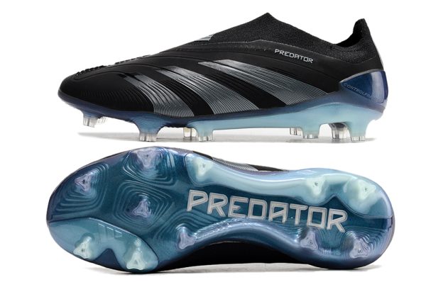 Botas de Fútbol Adidas Predator Accuracy+ FG Negro Plata