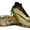 Botas de Fútbol Nike Air Zoom Mercurial Superfly IX Elite FG Oro Negro