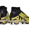 Botas de Fútbol Nike Air Zoom Mercurial Superfly IX Elite FG Oro Negro