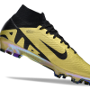 Botas de Fútbol Nike Air Zoom Mercurial Superfly IX Elite FG Oro Negro