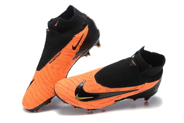 Botas de Fútbol Nike Phantom GX Elite Naranja Negro