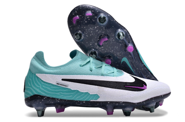 Botas de Fútbol Nike Phantom GX Elite SG-Blanco Azul