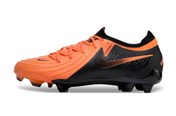 Botas de Fútbol Nike Phantom Luna Elite FG Negro Naranja