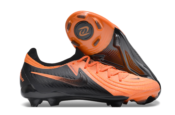 Botas de Fútbol Nike Phantom Luna Elite FG Negro Naranja