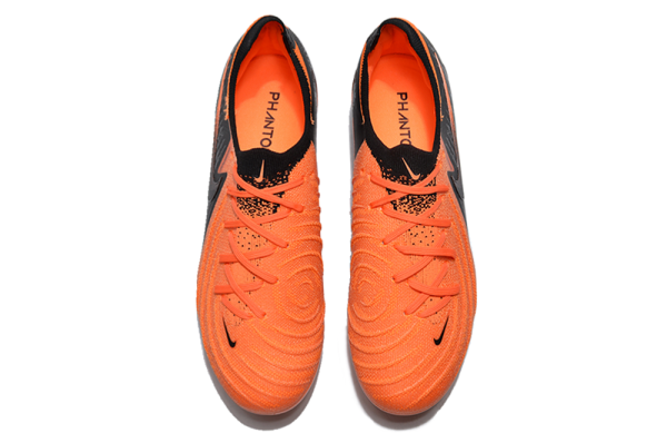 Botas de Fútbol Nike Phantom Luna Elite FG Negro Naranja