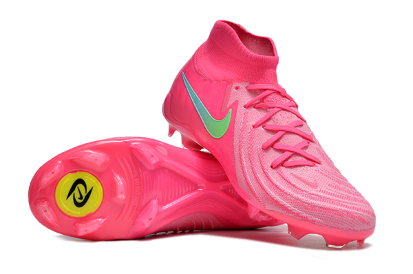 Botas de Fútbol Niños Nike Phantom Luna Elite FG Rosa Verde