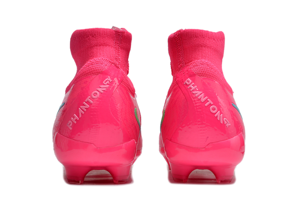 Botas de Fútbol Niños Nike Phantom Luna Elite FG Rosa Verde