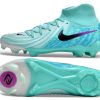 Botas de Fútbol Niños Nike Phantom Luna II Elite FG Verde Azul Púrpura